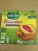 Biscottes au germe de blé