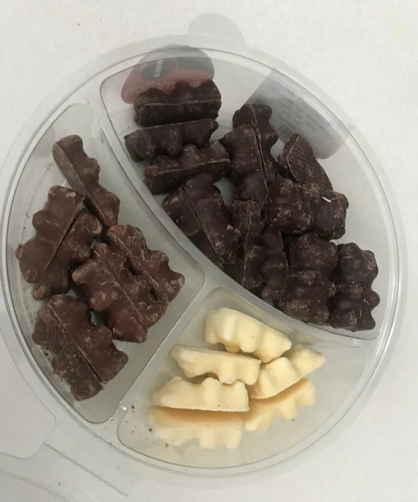 Assortiment de guimauves au chicolat