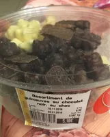 Assortiment de gimauve au chocolat