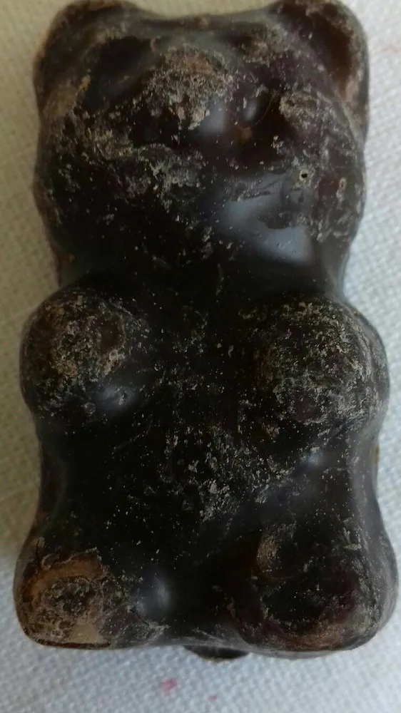 Ourson guimauve chocolat noir