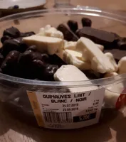Guimauves lait / noir / blanc