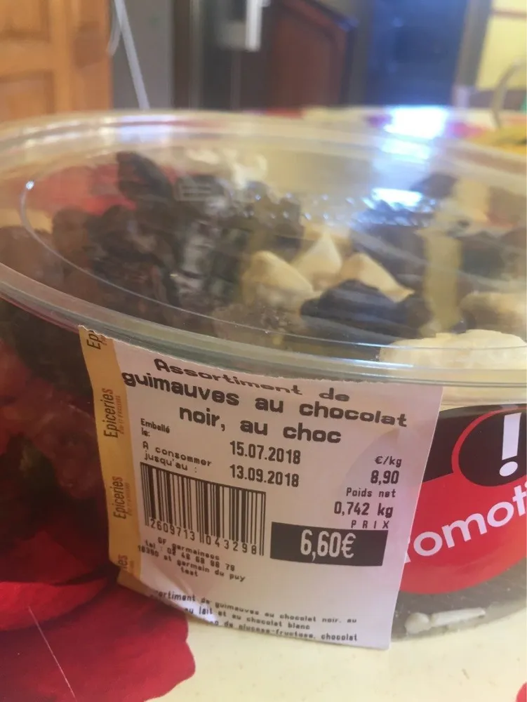 Guimauves au chocolat