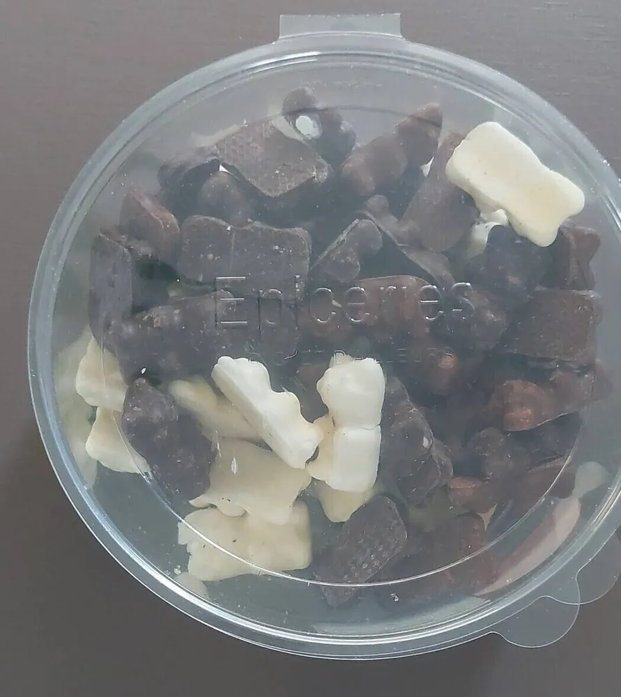 Guimauve lait blanc noir