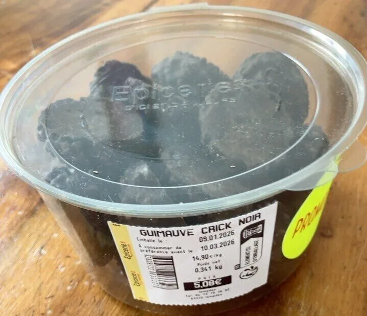 Guimauve crick noir