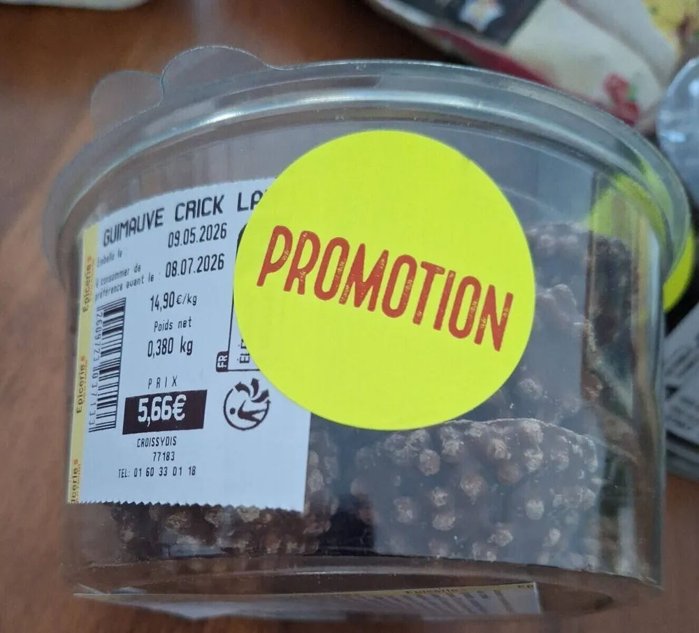 GUIMAUVES CRICK LAIT