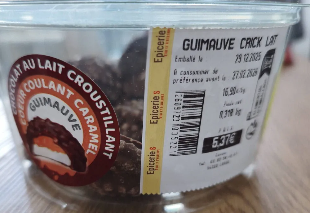 Guimauve Crick Lait