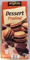 Dessert praliné