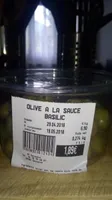 olive a la sauce basilic