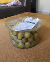 Olives cassées au basilic
