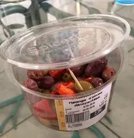 Melange d'olives dénoyautées