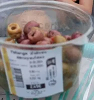 Mélange d'olive dénoyautées