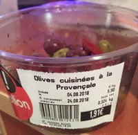 Olives cuisinées à la provencale