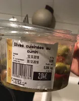 Olives cuisinees au cumin
