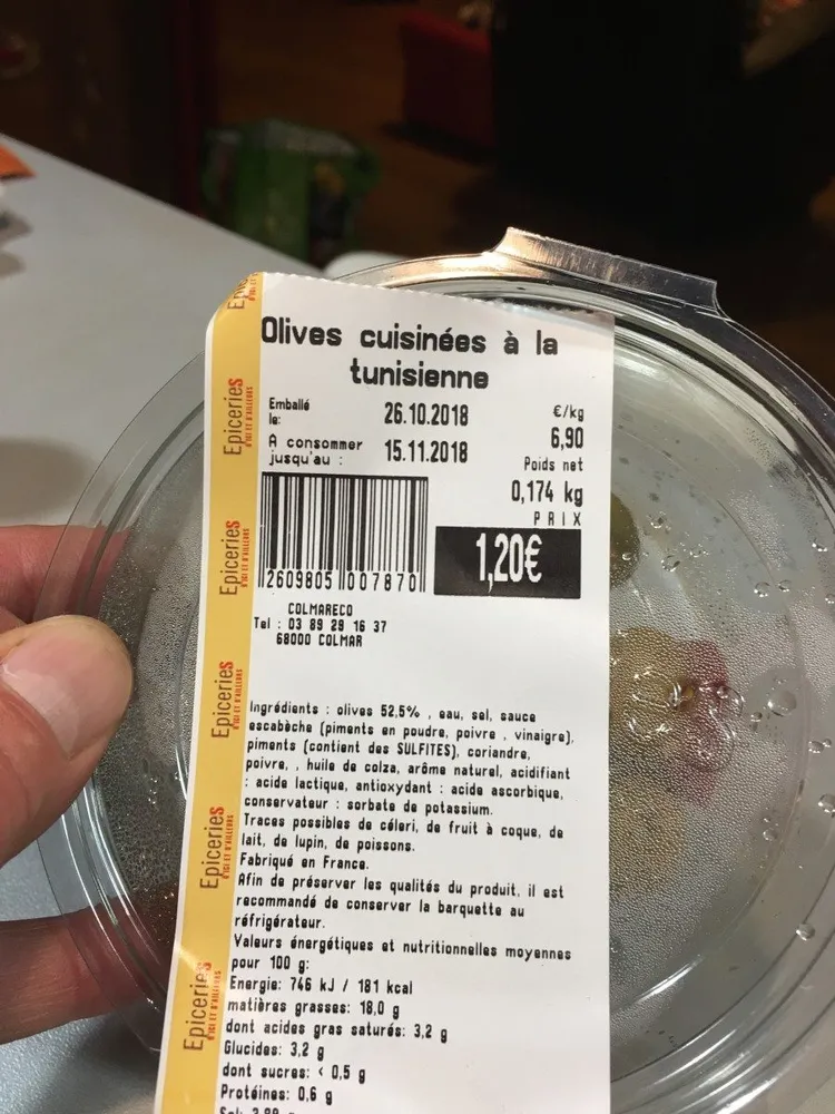 Olive a la tunisienne