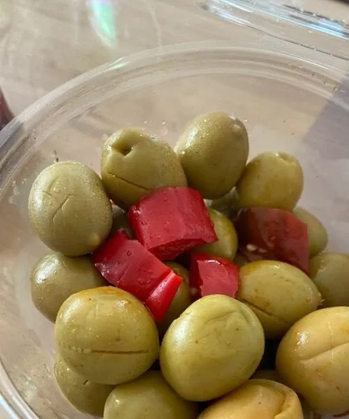 Olives cuisinées à la tunisienne