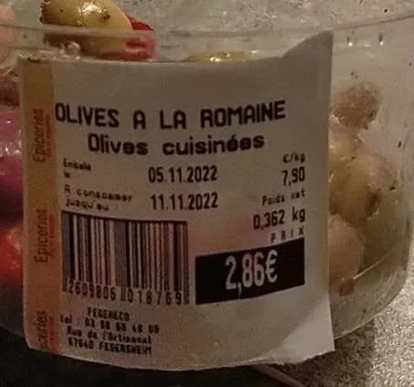 Olives à la romaine