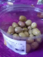 OLIVE CASSEE A L'AIL