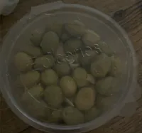 Olive cassée à l’ail