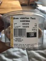 Olives violettes Meski cuisinées