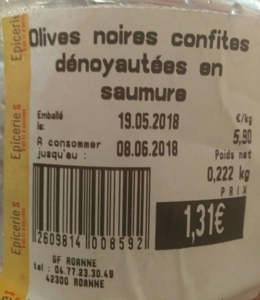 Olives noire