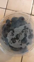 Olives noires confites dénoyautées en saumure