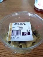 Olives vertes dénoyautées