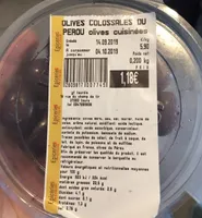 Olives colossales du perou