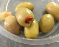 Olives Vertes Pasteurisées Farcies aux Poivrons