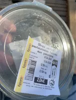 Olives vertes pasteurisées farcies aux poivrons