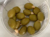 Olives vertes pasteurisées farcies aux amandes