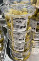 Olives vertes fourrees aux amandes