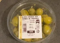 Olive cassées aux herbes de Provence