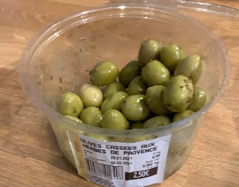 Olives aux herbes de provence
