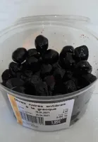 Olives noires entières à 3 grecque