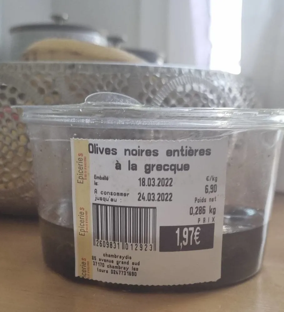 Olives noire