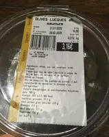 Olives lucques en saumure