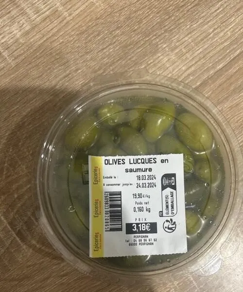 Olives lucques