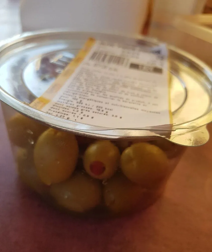Olive farcie poivron