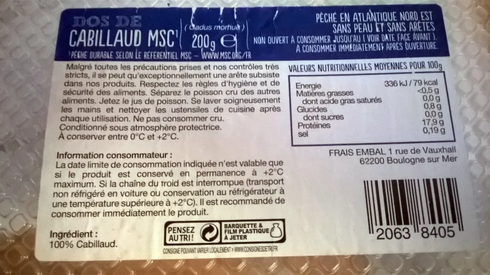 CABILLAUD
