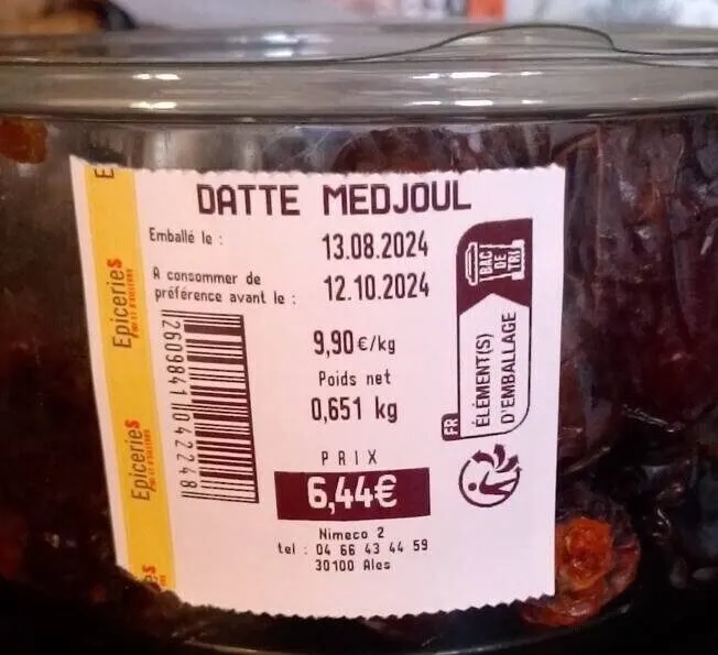 Datte medjoul