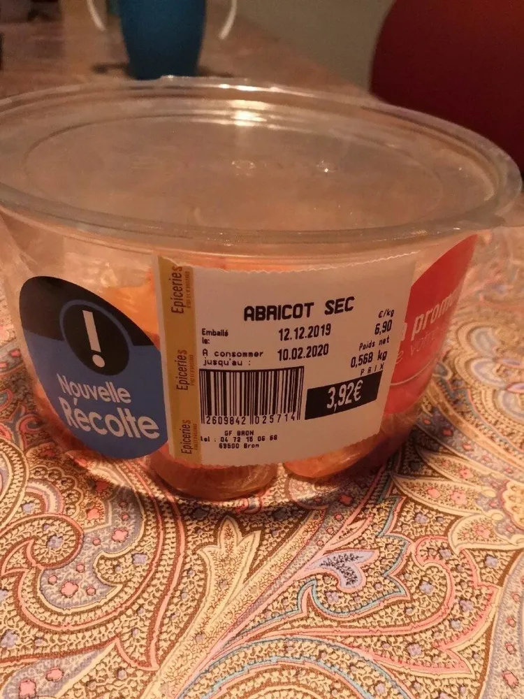 Abricots secs