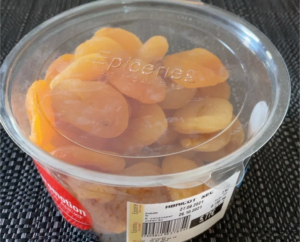 Abricots secs