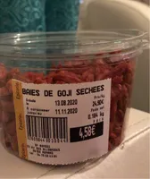 Baies de goji sechees