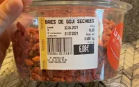 Baies de goji sechees