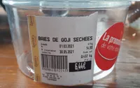 Baies de fini séchées