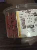 Baies de goji séchées