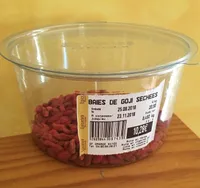 Baies de goji sechees