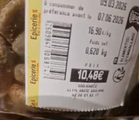 Figues Lerida sèches Turquie