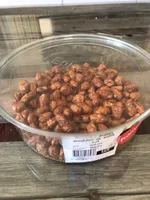 Arachides grillées enrobées de sucre cuit