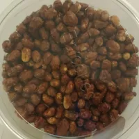 Arachides grillées enrobés de sucre cuit